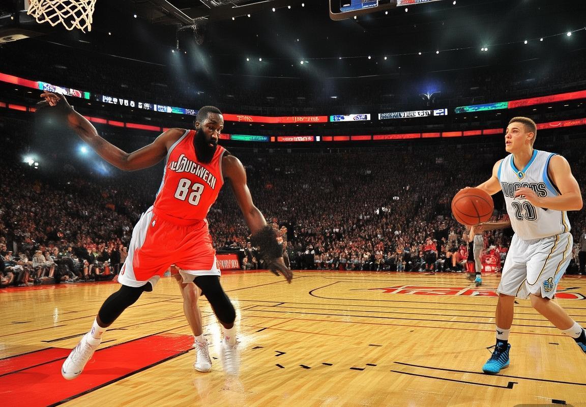 2014-2015赛季火箭掘金巅峰对决回顾：精彩瞬间与战术解析(图3)