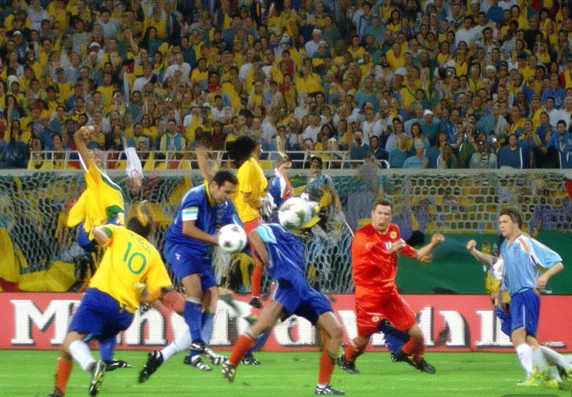 2002世界杯：巴西英格兰巅峰对决经典瞬间回顾(图1)